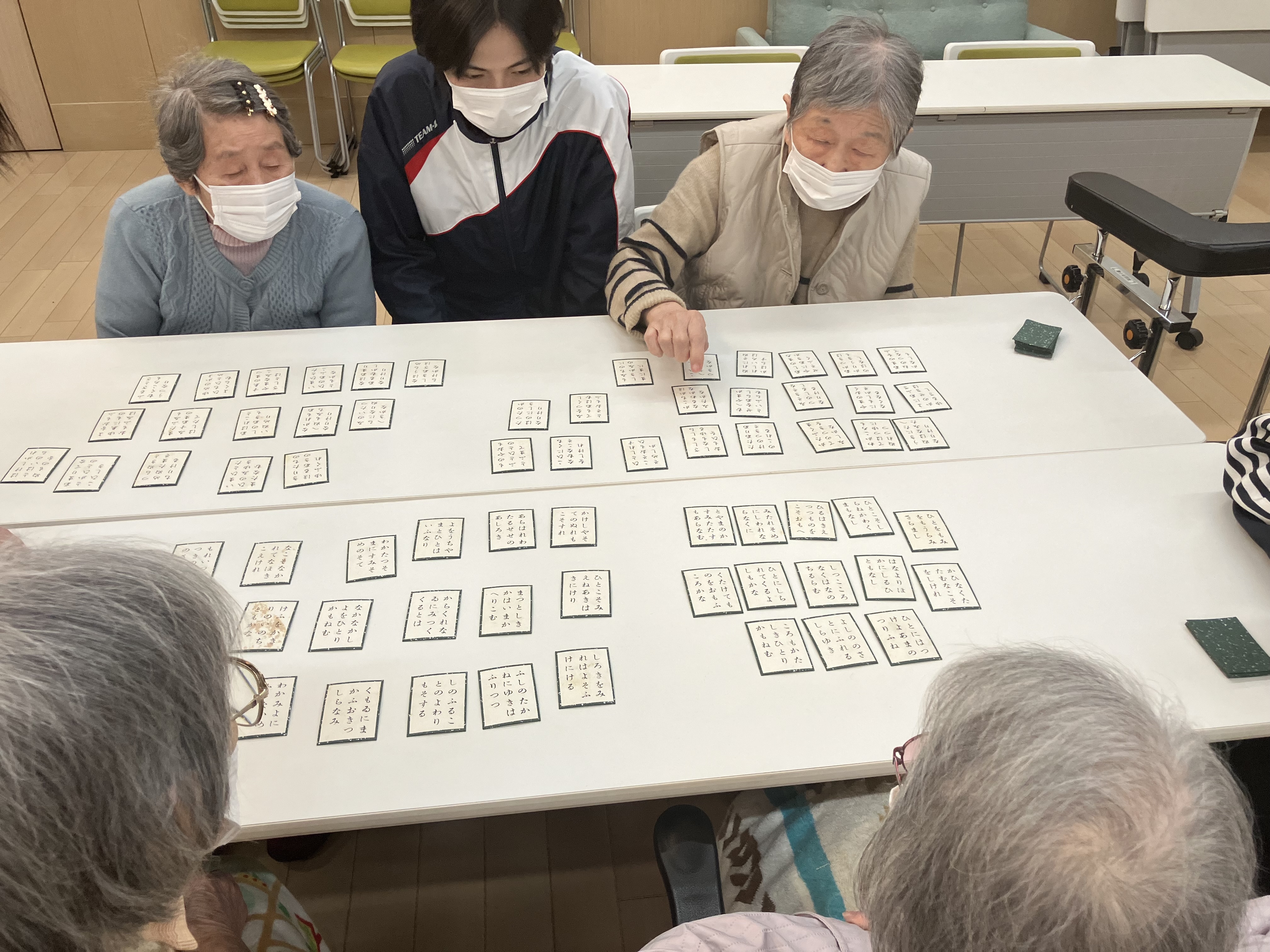 百人一首大会　＊＊特養・ショート＊＊