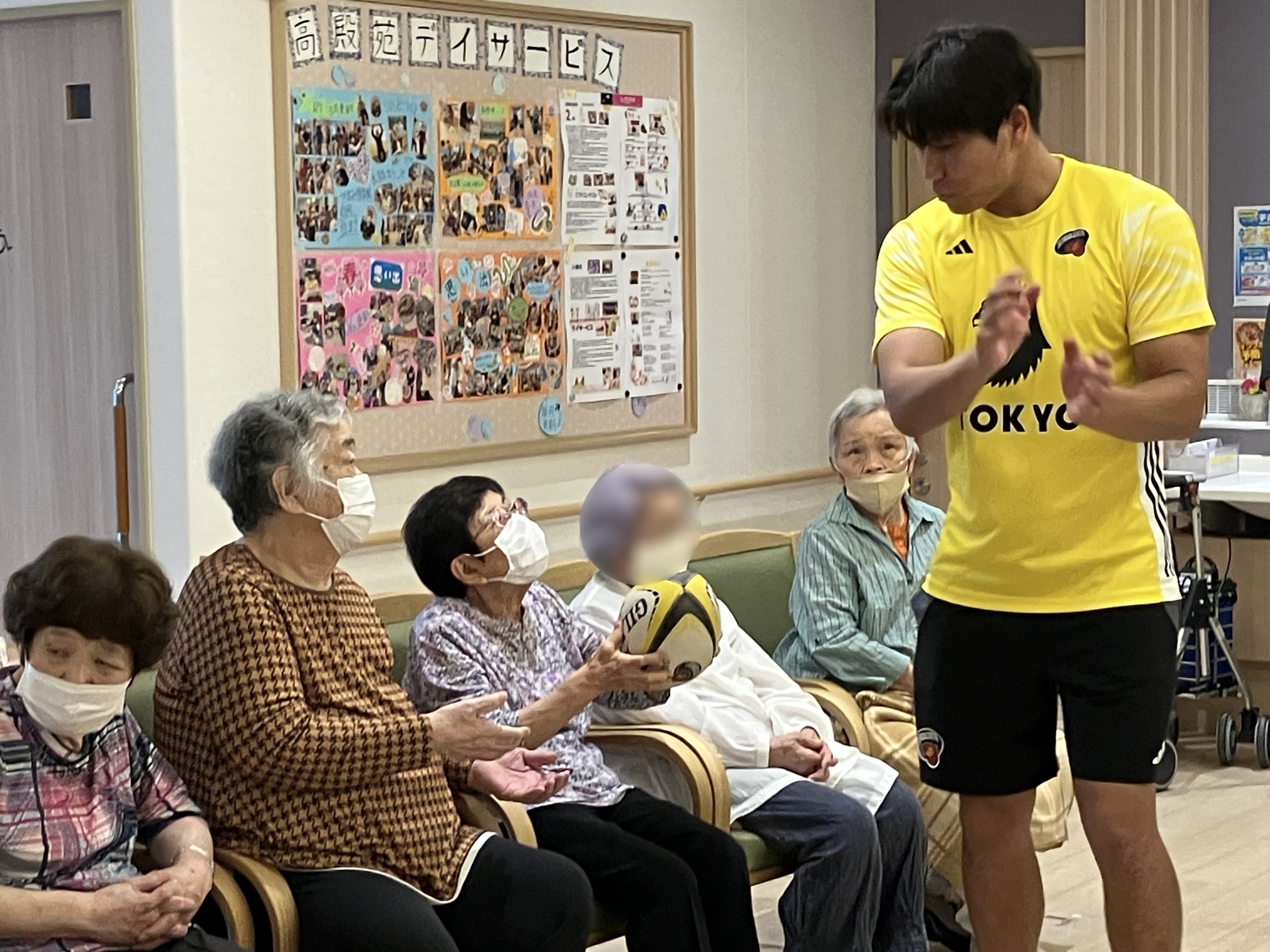 サントリーサンゴリアス来苑！！＊＊デイサービス＊＊
